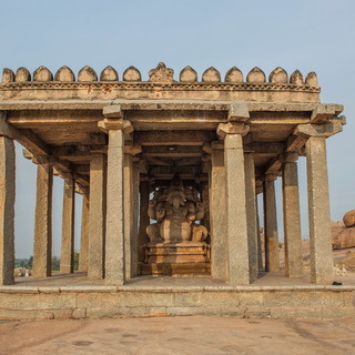 Hampi - Ganesha tempel